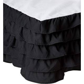 Elegant komfort Luksuriøs premium kvalitet 1500 trådtælling rynke og fade resistent egyptisk kvalitet mikrofiber multi -ruffle seng nederdel - 15