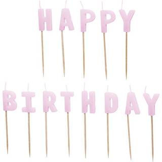 13 stk. Fødselsdagslys Lavendel – Elegant og festlig dekoration til kagen