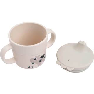 Done by Deer Foodie Spout Cup Tiny Farm Sand Sand One Size  Beige  One Size  Unisex