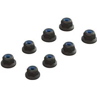 Arrma - ARA708009 - Flanged Lock Nut M3 Black (4)