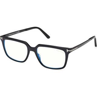 TOM FORD Mand FT6039-B 1 Optiske stel Acetat Sort Firkantet Normal