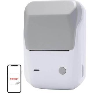 Bærbar termisk etiketprinter, model B1, Grey - NIIMBOT