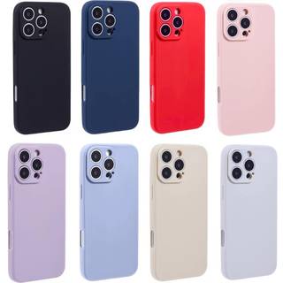 iPhone 16 Pro - Matt TPU cover - Skal med linsebeskyttelse