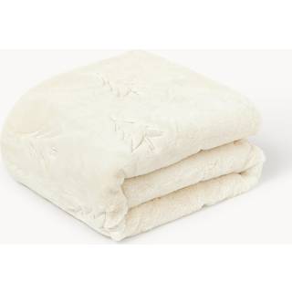 Blød hyggetæppe Nari med vintermotiv