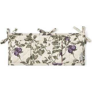 Garbo & Friends Plum Satin Quilted Sengelomme - Børnesengetøj Økologisk Bomuld Beige - GF1103236-8000-1941GL