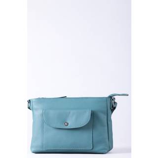 Lakeland Leather Lakeland Leather Blue Tarnly Cross-Body Bag