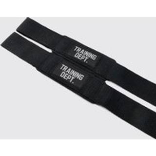 Mens Black Man Active Training Dept Lifting Straps