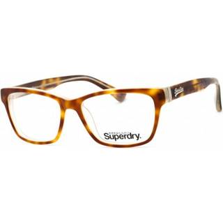 Superdry SDO MIKA 102 53 Briller Kvinder Brun - Tortoiseshell Brown Stone - 53mm