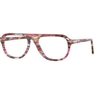 Persol PO3368V 1220 56 Briller Mænd Lyserød - Khaki Horn - 56mm