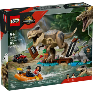 LEGO Jurassic World bådflugt fra T. Rex 76975