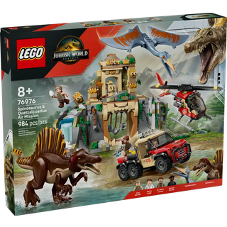 LEGO Jurassic World 76976 Luftmission: Spinosaurus og quetzalcoatlus