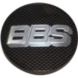 BBS centerkapsel ø 64,5 mm sølv/carbon