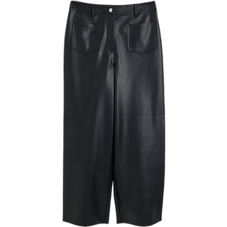 River Island Kunstlæder Afkortet BukserEU 42 (UK 14)
