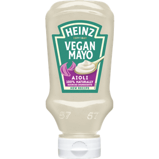 2 x Heinz Vegansk Aioli Mayonnaise 215 g