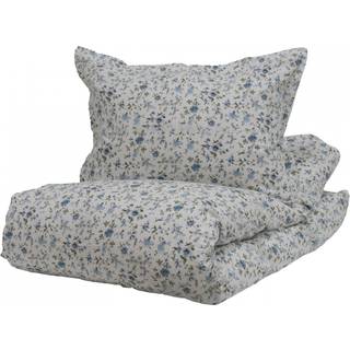 Borås Cotton Veneda Sengesæt Blå 150x210 cm