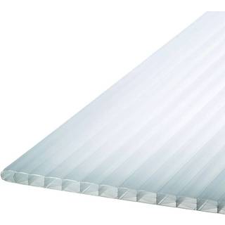 RIAS 5-lags RIATHERM X-struktur termoplade, opal - 10 x 700 x 3000 mm