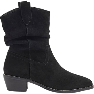 River Island River Island Black Slouch Western Boots