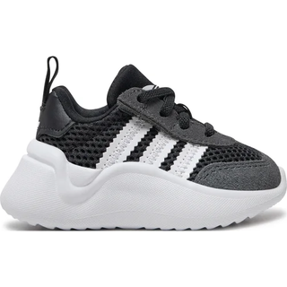 Adifom 70s Comfort Closure Elastic Laces Shoes Kids - Core Black / Cloud White / Grey Six - 24