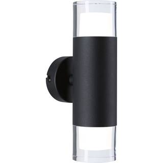 Paulmann - Kame 2 Væglampe/Loftlampe IP44 Signal Black