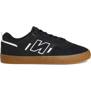 New Balance Unisex NB Numeric Jamie Foy 306 i Sort/Hvid Suede/Mesh, Størrelse 40.5