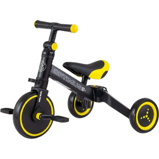 Milly Mally Optimus 3-i-1 Trehjulet Cykel, Sort