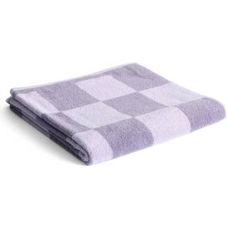 HAY Check badehåndklæde 70x136 cm Lavender