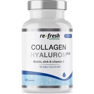 Re-fresh Superfood Collagen Hyaluron Plus 120Caps