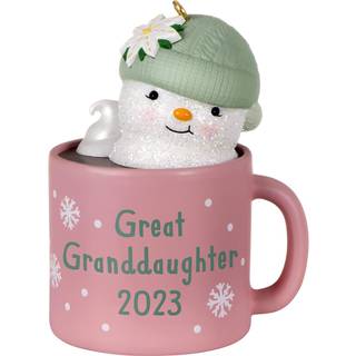 Hallmark keepsake julepynt 2023 oldebarn hot kakao krus familie gaver
