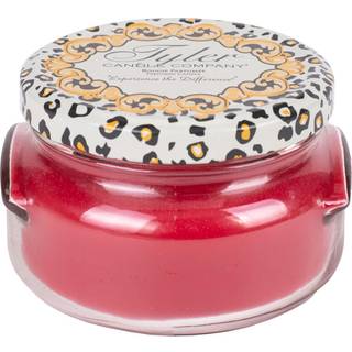 Tyler Glass Fragrance Candle 3.4 Oz Kathina rød