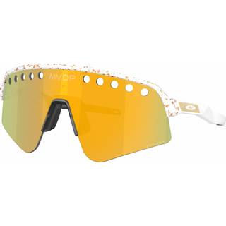 Oakley Sutro Lite Sweep cykelbriller Prizm 24k  white splatter MVDP signature edition