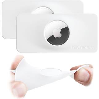 TagVault Airtag Wallet Holder (2 Pack) - Det tyndeste Airtag -tegnebogskortindsats | Fleksible forbliver skjult patent verserende | Elevation Lab