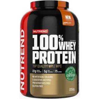 Nutrend - 100% Whey Protein, Hindbær - 2250g