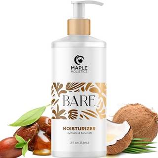 Bare After Shave Lotion til kvinder - Deep Hydration Wet Skin Moisturizer in Shower Lotion til silkebl?d hud med Shea Butter Jojobaolie & Aloe Ve