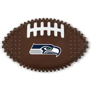 NFL Seattle Seahawks Mega- Tygge hrd Nylon Bacon-smag Hundeben Fodbold Tyggelegetj Interaktiv Velsmagende Sjov Hunde Tyggelegetj Uopslidelig S