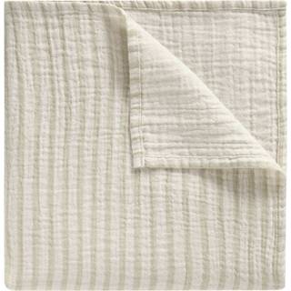 Garbo & Friends Stripe Pebble Babysvøb 110x110 Cm - Babytæpper Bomuld Hvid - GF21243224-8200-331GL