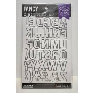 Hero Arts DI342 Frame Cuts Bagagem?rke alfabet