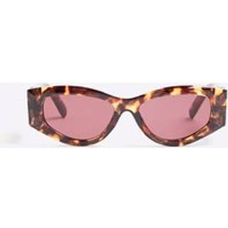 River Island River Island Slim Cat Eye Chain Sunglasses