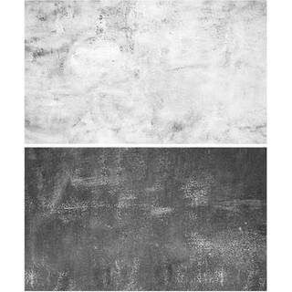 Dobbeltsidet fotobaggrund 57 x 87 cm - Mørkegrå