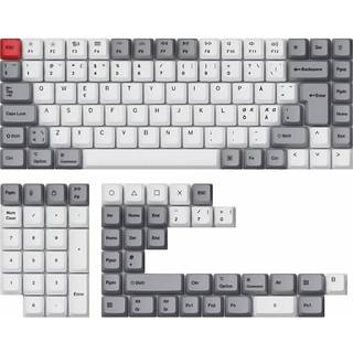 Keychron Cherry Profile Dye-Sub PBT Keycap set ISO Nordic - Retro