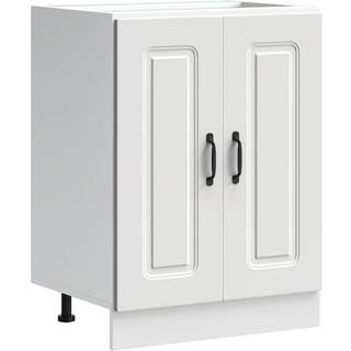 Underskab Til Vask Kalmar 60X46X81,5 Cm Konstrueret Træ Hvid