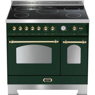 Komfur - Dolce Vita 90 cm (2 ovne) (Grøn/Messing) Induktion