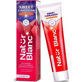 Hydroxyapatit Tandpasta SYLVECO Natur Blanc Sweet Cinnamon 100 ml