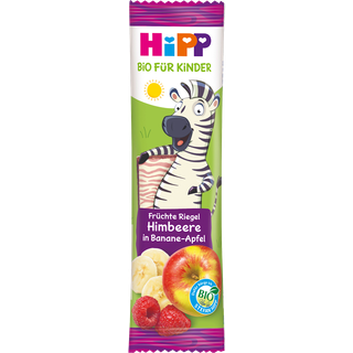 HiPP Økologiske frugtbarer med hindbær, banan og æble 345.65 DKK/1 kg (22 x 23.0g)
