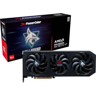 PowerColor Hellhound AMD Radeon RX 9070 XT (sort)