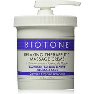 Bioton avkopplande terapeutisk massage creme 16 ounce