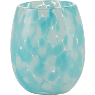 Bahne Interior - Vandglas - Clear/White + Light Blue