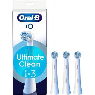 Oral-B iO Ultimate Clean tandbørstehoveder 3-pak (På lager i varehus)