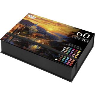 Craft Sensations 60 pcs colouring pencils in colour box