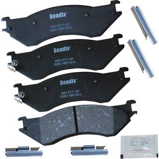 Bendix Priority1 CFC702K1 DISC Brake Pad Set keramik til udvalgte modeller Ford Econoline Expedition Heritage HD Lobo Lincoln Navigator