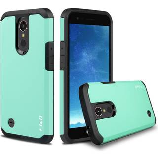 J & D -sag, der er kompatibel til LG K20 V/LG K20 Plus/LG Harmony/LG K10 2017/LG V5/LG Grace Case Heavy Duty Dual Layer Hybrid ShockProof beskytt